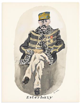 Shahn, Ben (1898-1969) The Dreyfus Affair. The Ben Shahn Prints.
